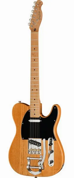 Harley Benton TE-52 Tremolo NA Vintage Serie edestä