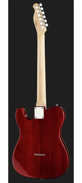 Harley Benton TE-90QM Trans Red, yksityiskohta 3