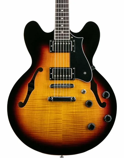 Heritage Guitar Ascent+ H-535 Sunburst, yksityiskohta 3