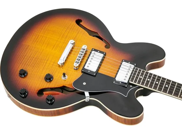 Heritage Guitar Ascent+ H-535 Sunburst, yksityiskohta 5