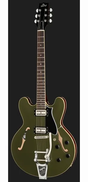 Heritage Guitar H-535 Std Lollatron/Bigsby ODB, yksityiskohta 2