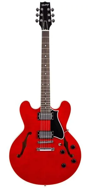 Heritage Guitar Standard II H-535 Trans Cherry edestä