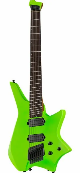 Hils HZ7 Satin Neon Green edestä