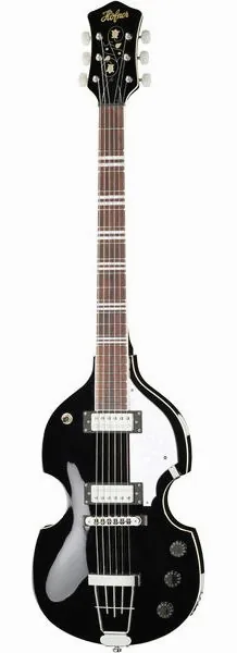 Höfner Icon Violin Guitar BK edestä