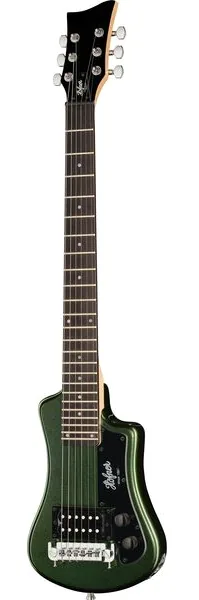 Höfner Shorty Cadillac Green edestä