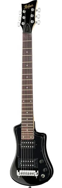 Höfner Shorty Deluxe BK edestä