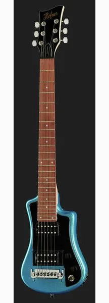 Höfner Shorty Deluxe Blue, yksityiskohta 2