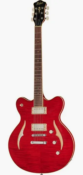 Höfner Verythin CT Special Red edestä