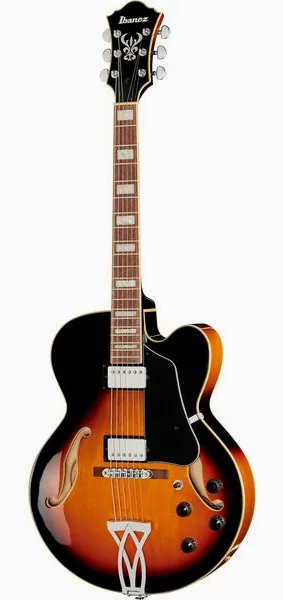 Ibanez AF75-BS edestä