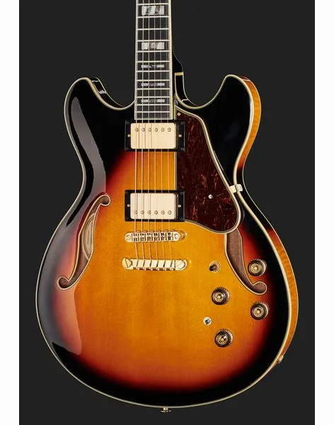 Ibanez AS113-BS, yksityiskohta 4