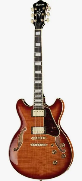 Ibanez AS93FM-VLS edestä