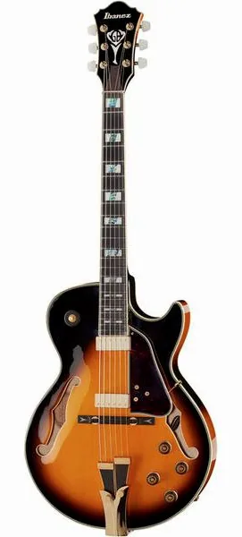 Ibanez GB10SE-BS George Benson edestä