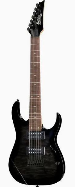 Ibanez GRG7221QA-TKS edestä