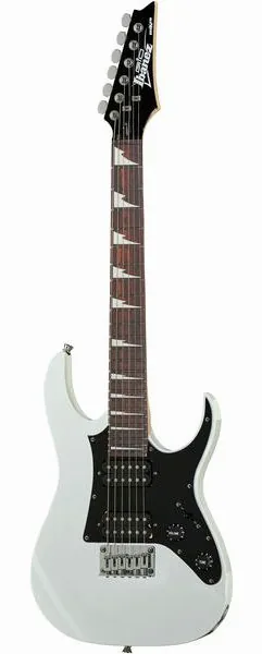Ibanez GRGM21-WH E-Guitar Micro edestä
