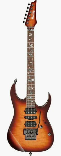 Ibanez j.custom RG8570-BSR edestä