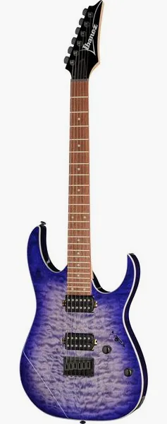 Ibanez RG421QM-CBB edestä