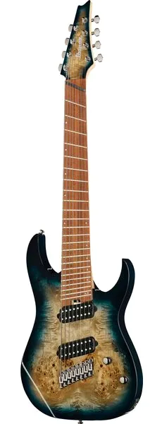 Ibanez RGMS8PB-CBS edestä