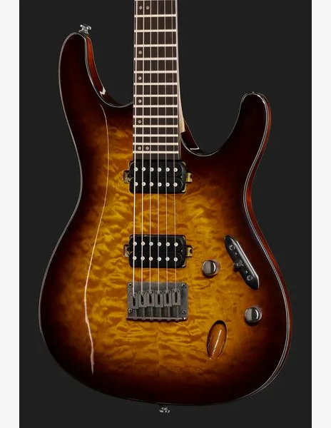 Ibanez S621QM-DEB, yksityiskohta 4