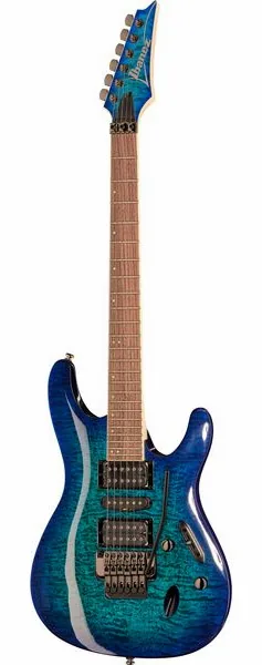 Ibanez S670QM-SPB edestä