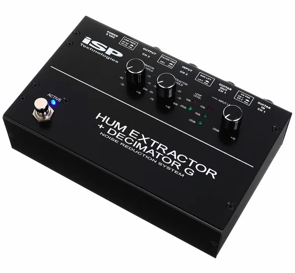 ISP Technologies EXTRACTOR + DECIMATOR G Pedal edestä