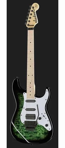 Jackson Adrian Smith SDXQ Trans Green, yksityiskohta 2