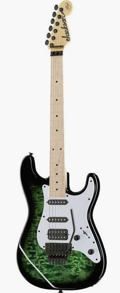Jackson Adrian Smith SDXQ Trans Green edestä