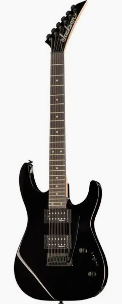 Jackson JS12 Dinky AH BLK edestä