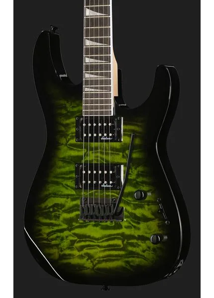 Jackson JS20 DKQ 2PT TR Green, yksityiskohta 4