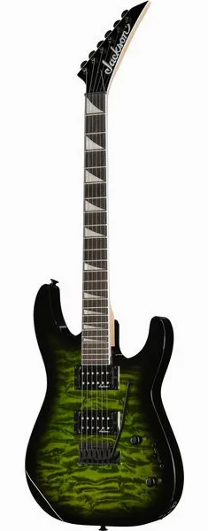 Jackson JS20 DKQ 2PT TR Green edestä