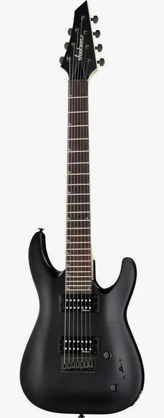Jackson JS22-7 Dinky AH SB edestä