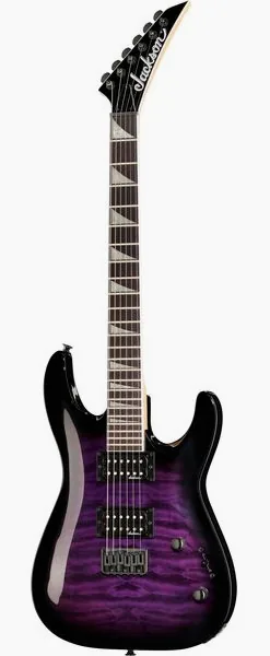 Jackson JS32Q DKA HT Trans.PurpleBurst edestä