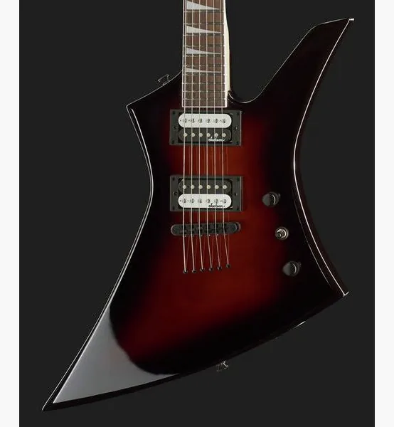 Jackson JS32T AH Kelly Viola Burst, yksityiskohta 4