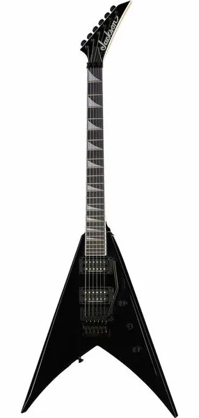 Jackson Pro KV King V Gloss Black edestä