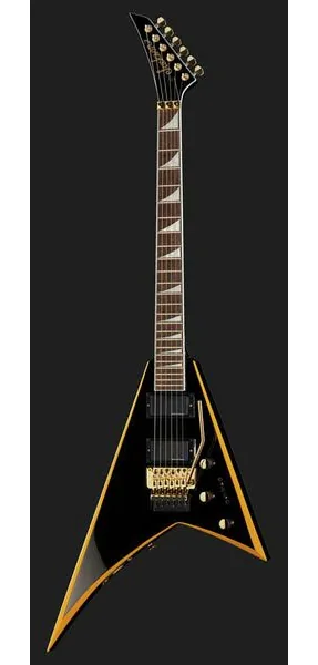 Jackson RRX24 Black with Yellow Bevels, yksityiskohta 2