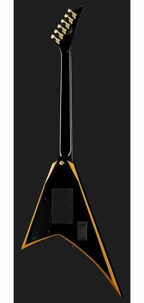 Jackson RRX24 Black with Yellow Bevels, yksityiskohta 3