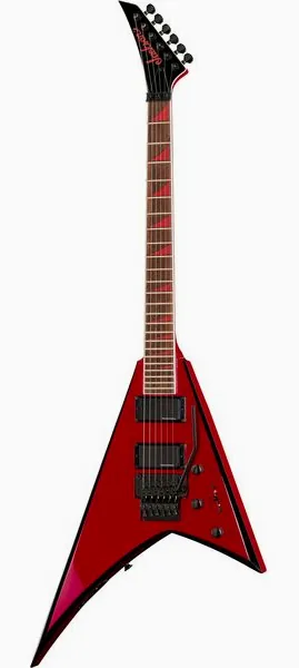 Jackson RRX24 Red wBlack Bevels edestä