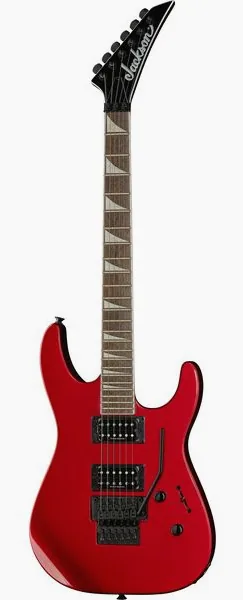 Jackson Soloist SLX DX Red Crystal edestä