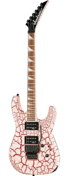 Jackson X Series SLXDX Bloodshot Crack edestä