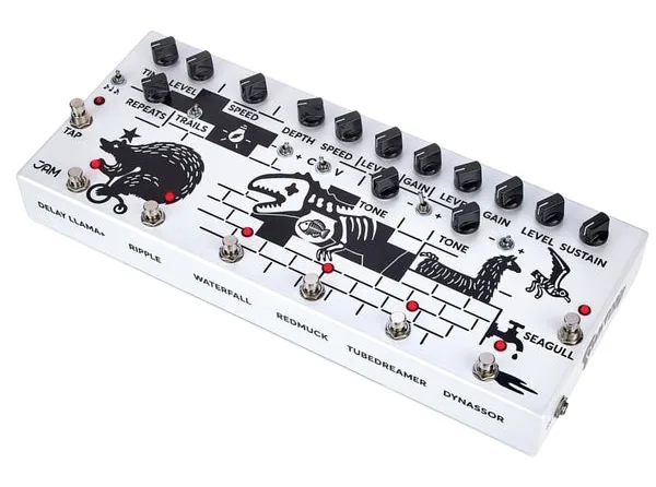 JAM pedals Pink Flow edestä