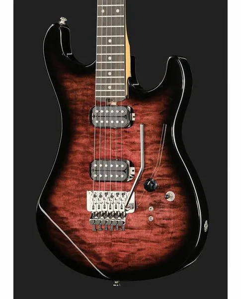 Kramer Guitars The 84 HH Quilt Magenta Burst, yksityiskohta 4
