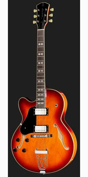 Larry Carlton H7F Tobacco Burst LH, yksityiskohta 2