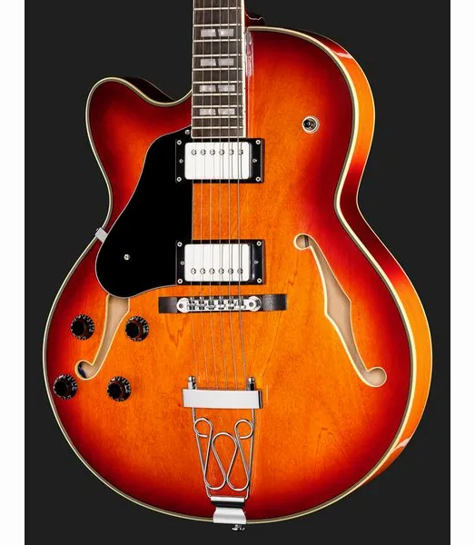 Larry Carlton H7F Tobacco Burst LH, yksityiskohta 4