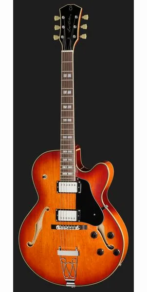 Larry Carlton H7F Tobacco Burst, yksityiskohta 2