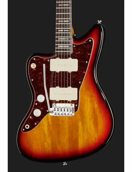Larry Carlton J3 3-Tone Sunburst LH, yksityiskohta 4