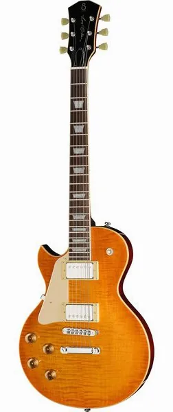 Larry Carlton L5 Amber Burst LH edestä