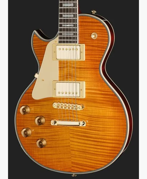 Larry Carlton L7 Dx Amber Burst LH, yksityiskohta 4