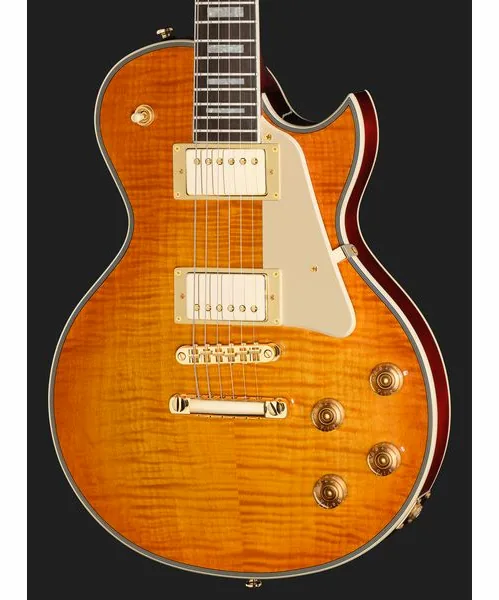 Larry Carlton L7 Dx Amber Burst, yksityiskohta 4