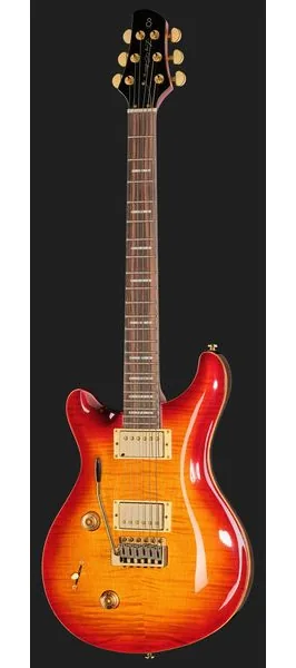 Larry Carlton Q7 Tobacco Sunburst LH, yksityiskohta 2