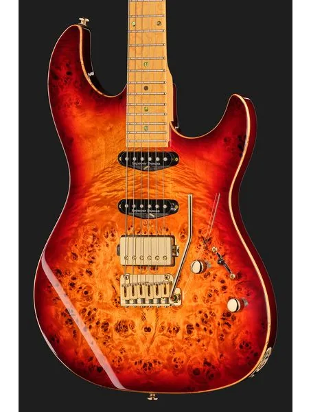 Larry Carlton S10 HSS Natural Burst, yksityiskohta 4