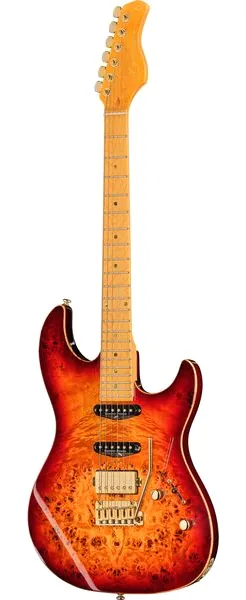 Larry Carlton S10 HSS Natural Burst edestä